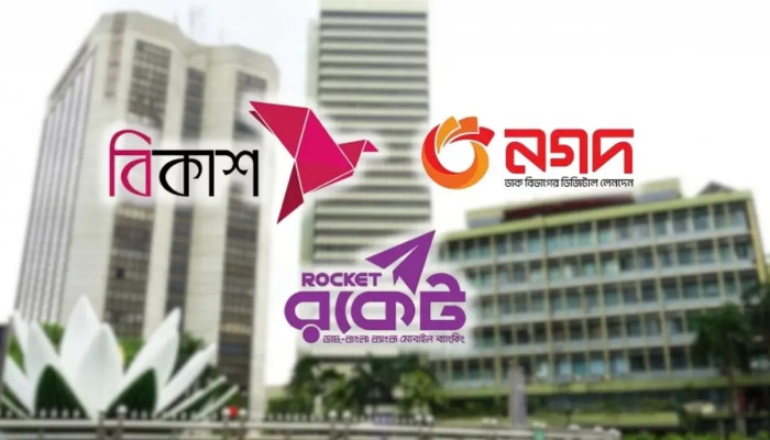 বিকাশ-নগদ-রকেটে ১ হাজারের বেশি লেনদেন করা যাবে না